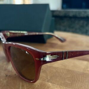 Italian Made Persol Polarized Crystal Lenses Sunglasses